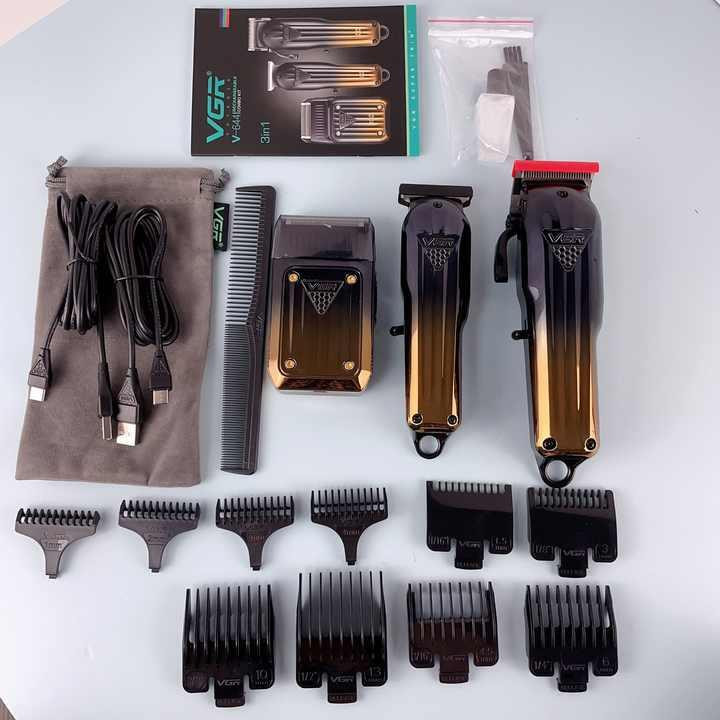 ماشین اصلاح موی سر و صورت برقی وی جی ار مدل V-644